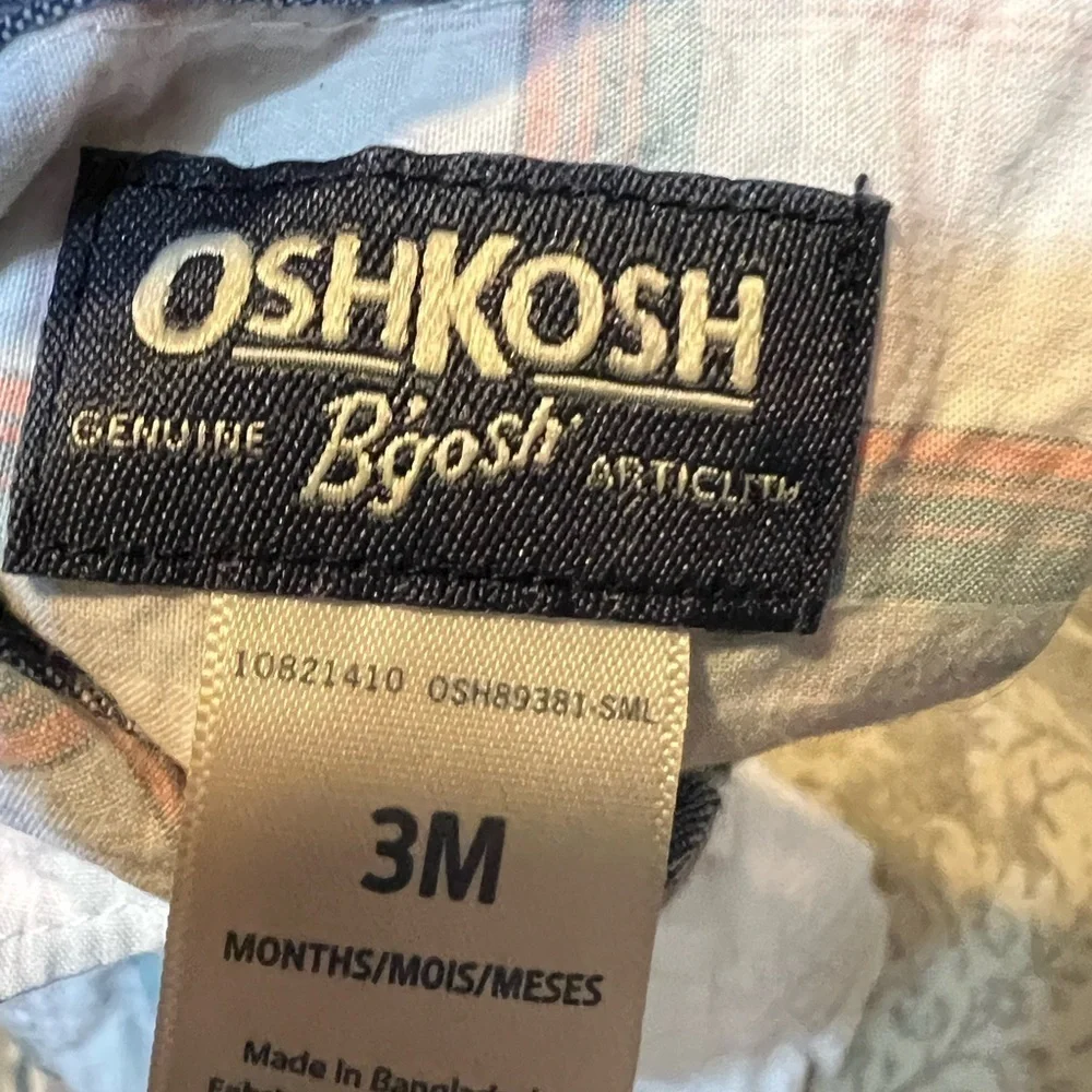 Baby Old Navy Oshkosh Nike Dress Shirt Lot Baby Boys O-3 months Collared onesie